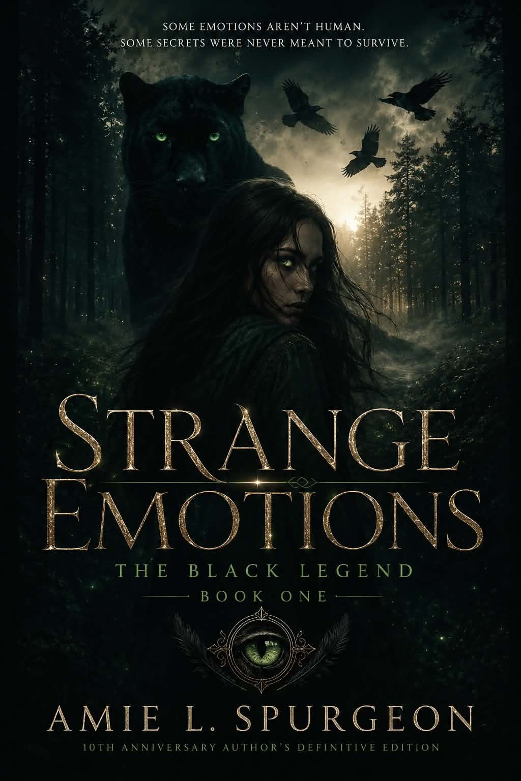 Cover of Strange Emotions: The Black Legend, Book One, by Amie L. Spurgeon.